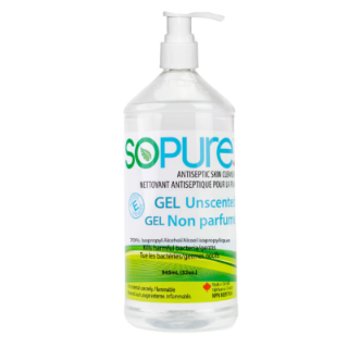 Image sur Sopure Gel antiseptique pour les mains - 945 ml